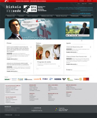 Accede al Sitio Web de bizkaia:xede Sitio Web de bizkaia:xede