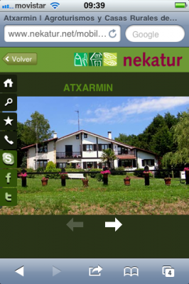 Fotografía de casa rural en Álava