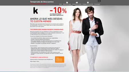 Microsite Kutxabank