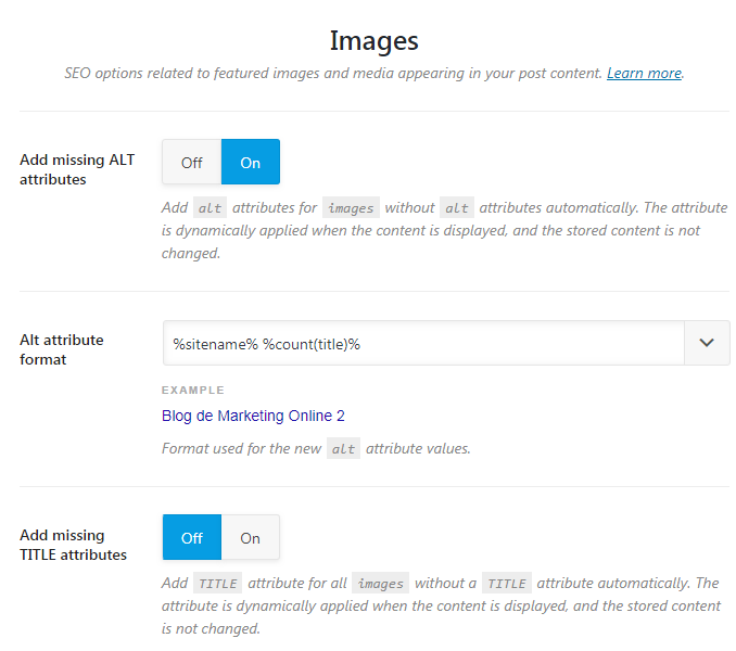 Mejorar SEO WordPress