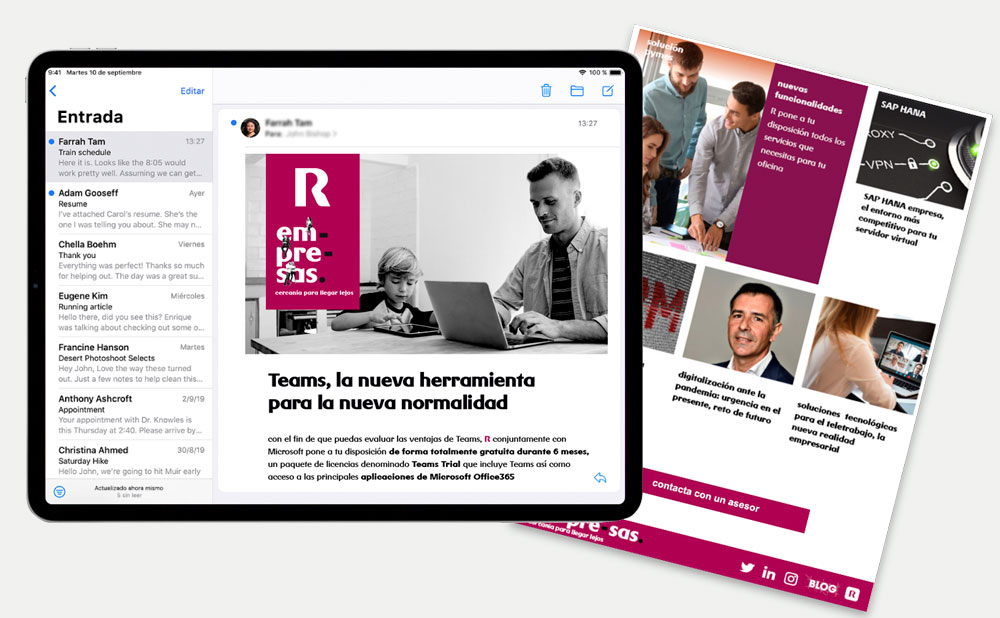 R: campañas e-mail