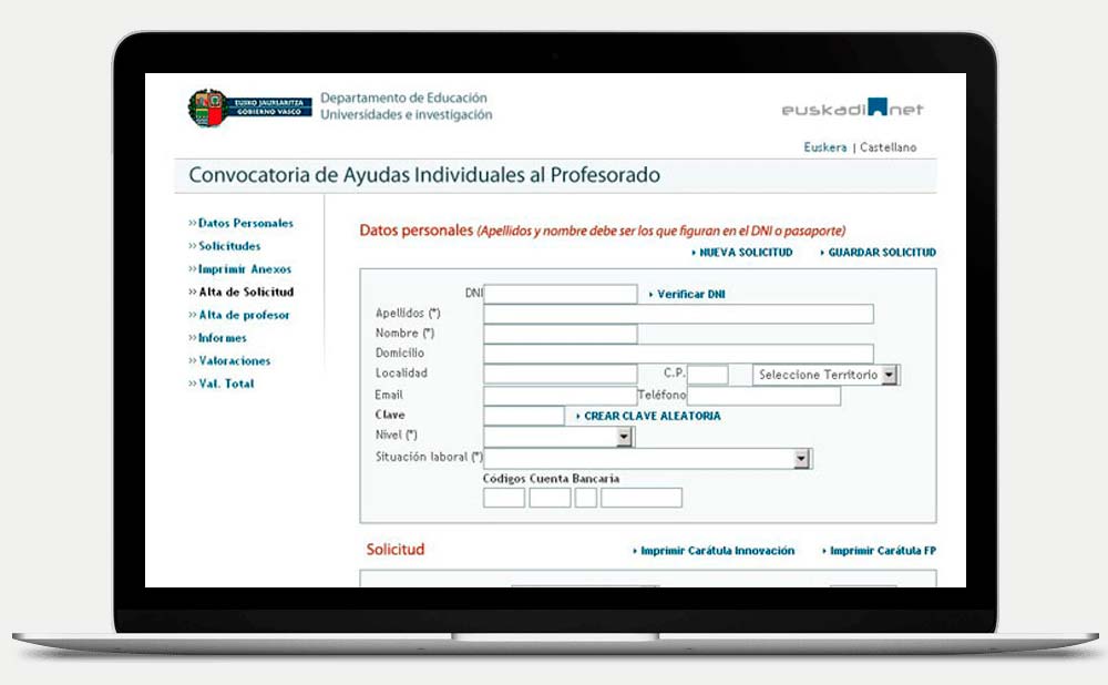 Departamento de Educación. Gobierno Vasco