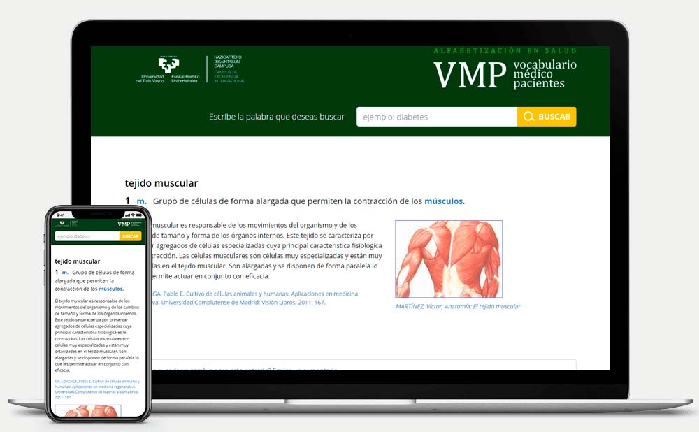 Universidad del País Vasco (diccionario vmp)